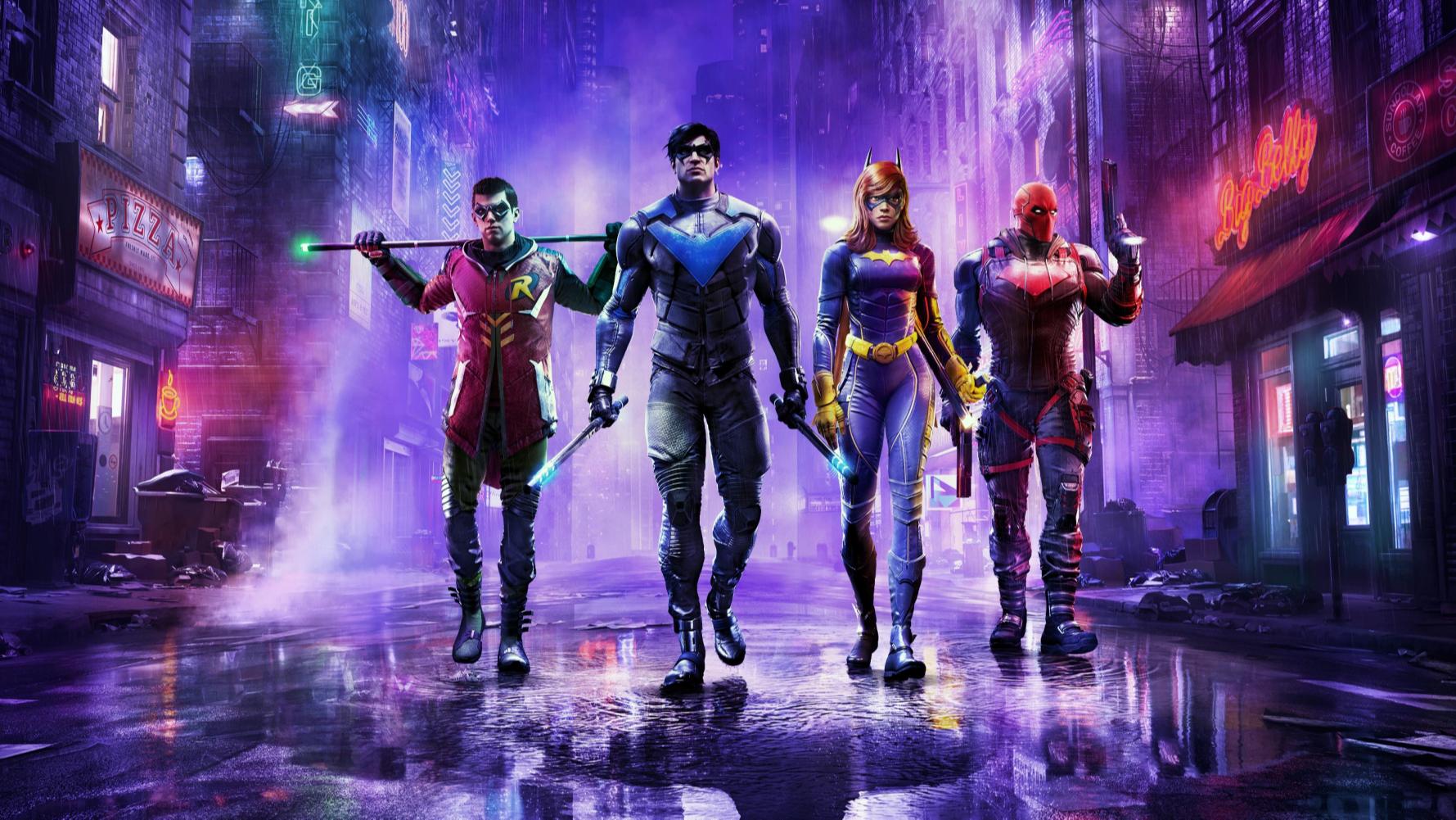 Обложка Gotham Knights, PS Plus Deluxe
