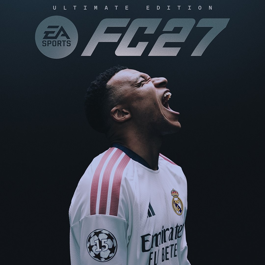 Обложка EA Sports FC 27 Ultimate Edition — Килиан Мбаппе в форме Реала